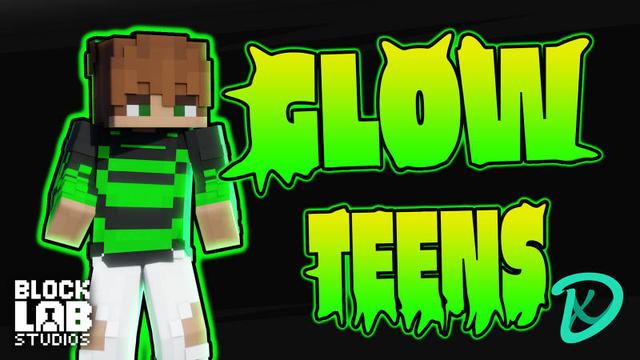 Thumbnail of the Minecraft Bedrock Marketplace product Glow Teens created by BLOCKLAB Studios.