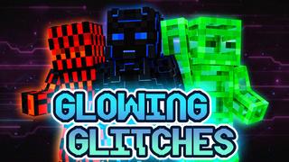 Thumbnail of the Minecraft Bedrock Marketplace product Glowing Glitches created by BLOCKLAB Studios.