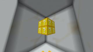 Screenshot of the Minecraft Bedrock Marketplace product Golden Lucky Blocks created by BLOCKLAB Studios.