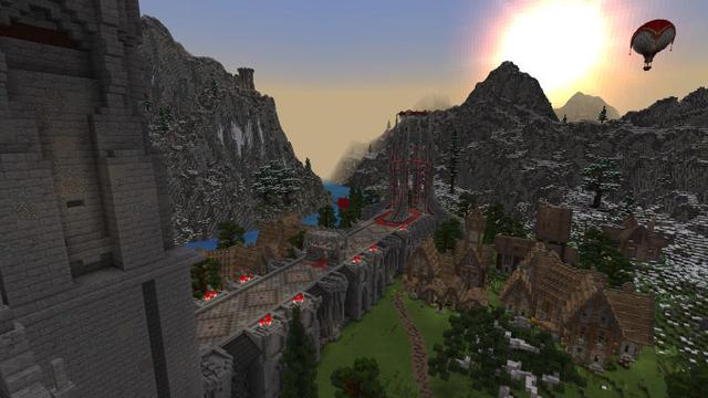 Screenshot of the Minecraft Bedrock Marketplace product Golem Guard created by BLOCKLAB Studios.