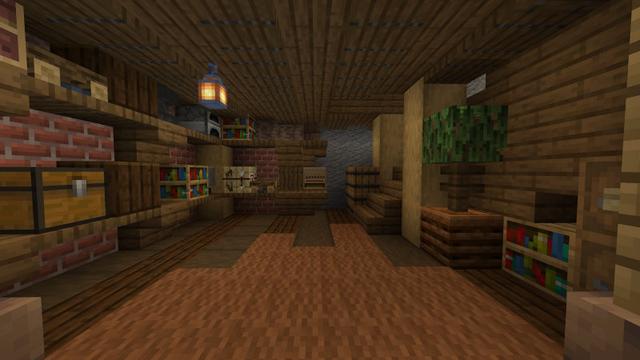 Screenshot of the Minecraft Bedrock Marketplace product Golem's Village created by BLOCKLAB Studios.