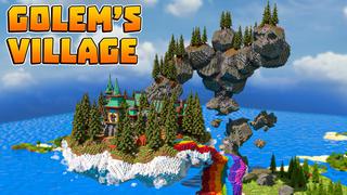 Thumbnail of the Minecraft Bedrock Marketplace product Golem's Village created by BLOCKLAB Studios.