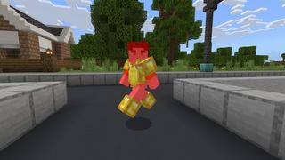 Screenshot of the Minecraft Bedrock Marketplace product Green Light Red Light Survival created by BLOCKLAB Studios.