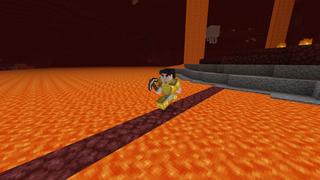 Screenshot of the Minecraft Bedrock Marketplace product Green Light Red Light Survival created by BLOCKLAB Studios.