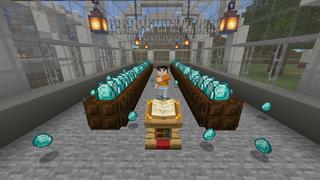 Screenshot of the Minecraft Bedrock Marketplace product Grow Your Ores created by BLOCKLAB Studios.