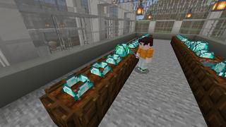 Screenshot of the Minecraft Bedrock Marketplace product Grow Your Ores created by BLOCKLAB Studios.
