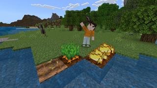 Screenshot of the Minecraft Bedrock Marketplace product Grow Your Ores created by BLOCKLAB Studios.