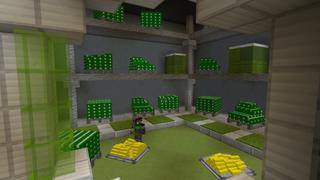 Screenshot of the Minecraft Bedrock Marketplace product Hacker Base created by BLOCKLAB Studios.