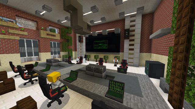 Screenshot of the Minecraft Bedrock Marketplace product Hacker School - Roleplay created by BLOCKLAB Studios.