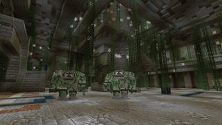 Screenshot of the Minecraft Bedrock Marketplace product Hard Survival - Dungeons created by BLOCKLAB Studios.