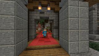Screenshot of the Minecraft Bedrock Marketplace product Hard Survival - Dungeons created by BLOCKLAB Studios.
