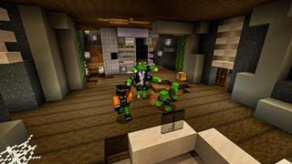 Screenshot of the Minecraft Bedrock Marketplace product Hard Survival - Zombies created by BLOCKLAB Studios.