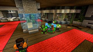Screenshot of the Minecraft Bedrock Marketplace product Hard Survival - Zombies created by BLOCKLAB Studios.