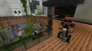 Screenshot of the Minecraft Bedrock Marketplace product Hidden Base created by BLOCKLAB Studios.