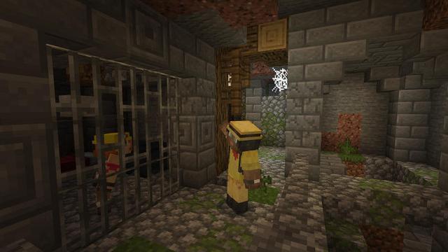 Screenshot of the Minecraft Bedrock Marketplace product Hidden Falls created by BLOCKLAB Studios.