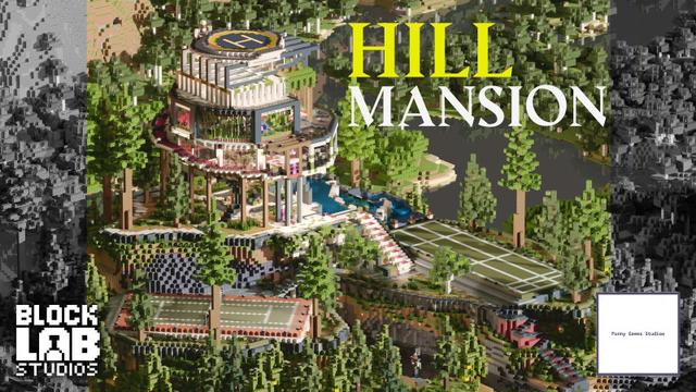 Thumbnail of the Minecraft Bedrock Marketplace product Hill Mansion created by BLOCKLAB Studios.