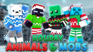 Thumbnail of the Minecraft Bedrock Marketplace product Holiday Animals & Mobs created by BLOCKLAB Studios.