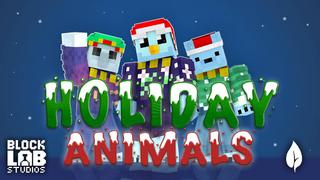 Thumbnail of the Minecraft Bedrock Marketplace product Holiday Animals created by BLOCKLAB Studios.