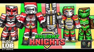 Thumbnail of the Minecraft Bedrock Marketplace product Holiday Knights created by BLOCKLAB Studios.