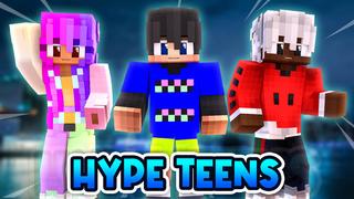 Thumbnail of the Minecraft Bedrock Marketplace product Hype Teens created by BLOCKLAB Studios.