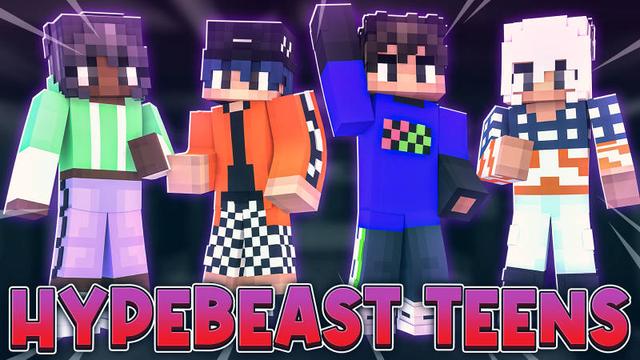 Thumbnail of the Minecraft Bedrock Marketplace product Hypebeast Teens created by BLOCKLAB Studios.