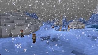 Screenshot of the Minecraft Bedrock Marketplace product Ice Raft Survival created by BLOCKLAB Studios.