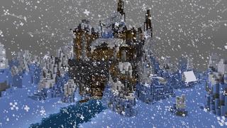 Screenshot of the Minecraft Bedrock Marketplace product Ice Raft Survival created by BLOCKLAB Studios.