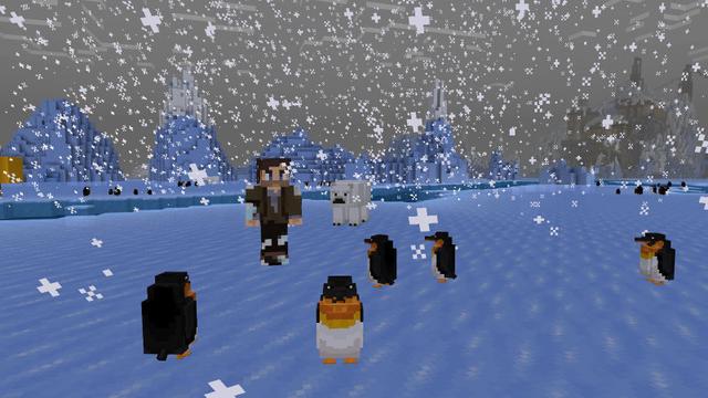 Screenshot of the Minecraft Bedrock Marketplace product Ice Raft Survival created by BLOCKLAB Studios.