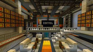 Screenshot of the Minecraft Bedrock Marketplace product Ice Secret Base created by BLOCKLAB Studios.