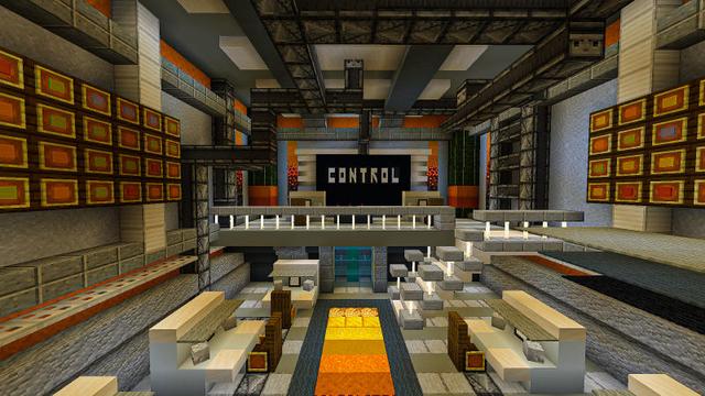 Screenshot of the Minecraft Bedrock Marketplace product Ice Secret Base created by BLOCKLAB Studios.