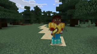 Screenshot of the Minecraft Bedrock Marketplace product It Turns Into Sand created by BLOCKLAB Studios.