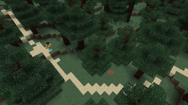 Screenshot of the Minecraft Bedrock Marketplace product It Turns Into Sand created by BLOCKLAB Studios.