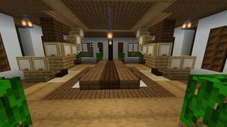 Screenshot of the Minecraft Bedrock Marketplace product Japanese Village of Paradise created by BLOCKLAB Studios.