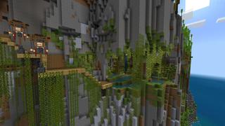 Screenshot of the Minecraft Bedrock Marketplace product Japanese Village of Paradise created by BLOCKLAB Studios.