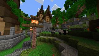 Screenshot of the Minecraft Bedrock Marketplace product Jungle Hideout created by BLOCKLAB Studios.