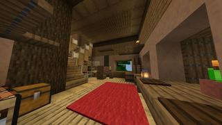 Screenshot of the Minecraft Bedrock Marketplace product Jungle Hideout created by BLOCKLAB Studios.