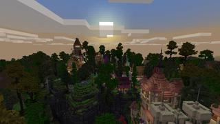 Screenshot of the Minecraft Bedrock Marketplace product Kingdom Fall created by BLOCKLAB Studios.