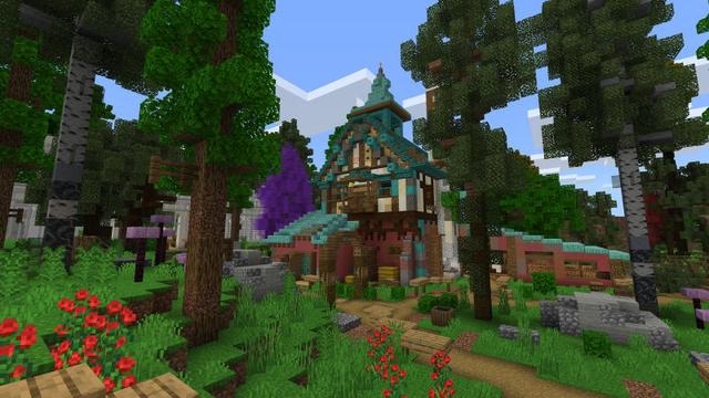 Screenshot of the Minecraft Bedrock Marketplace product Kingdom Fall created by BLOCKLAB Studios.