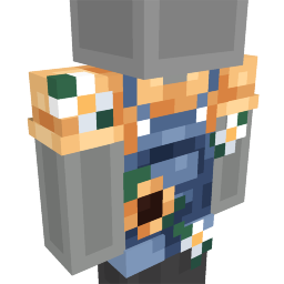 Thumbnail of the Minecraft Bedrock Marketplace product Little Flower Overalls created by BLOCKLAB Studios.