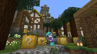 Screenshot of the Minecraft Bedrock Marketplace product Lucky Block Classic created by BLOCKLAB Studios.