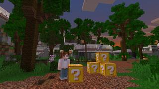 Screenshot of the Minecraft Bedrock Marketplace product Lucky Block Expansion created by BLOCKLAB Studios.
