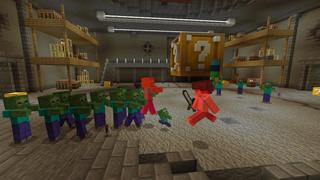 Screenshot of the Minecraft Bedrock Marketplace product Lucky Block Expansion created by BLOCKLAB Studios.