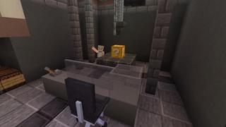 Screenshot of the Minecraft Bedrock Marketplace product Lucky Block Expansion created by BLOCKLAB Studios.