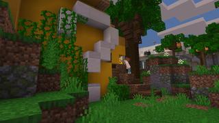 Screenshot of the Minecraft Bedrock Marketplace product Lucky Block Expansion created by BLOCKLAB Studios.