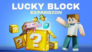 Thumbnail of the Minecraft Bedrock Marketplace product Lucky Block Expansion created by BLOCKLAB Studios.
