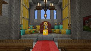 Screenshot of the Minecraft Bedrock Marketplace product Lucky Block World created by BLOCKLAB Studios.