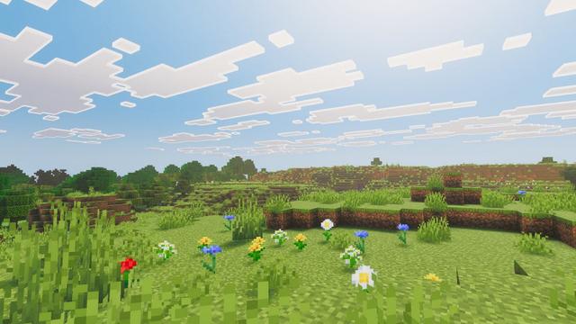 Screenshot of the Minecraft Bedrock Marketplace product Lush Visuals created by BLOCKLAB Studios.