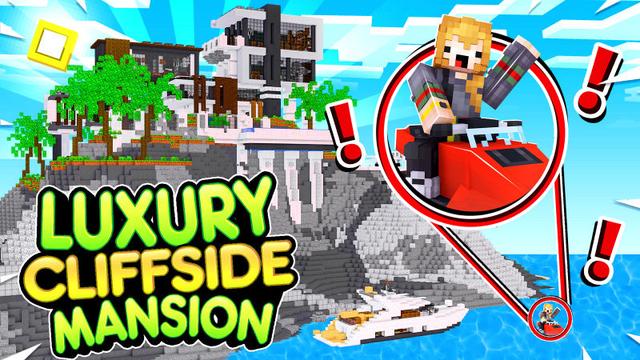 Thumbnail of the Minecraft Bedrock Marketplace product Luxury Cliffside Mansion created by BLOCKLAB Studios.
