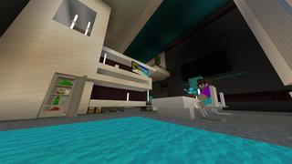 Screenshot of the Minecraft Bedrock Marketplace product Luxury Mansion created by BLOCKLAB Studios.