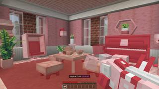 Screenshot of the Minecraft Bedrock Marketplace product Magical Red House created by BLOCKLAB Studios.